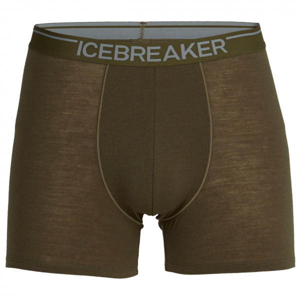 Icebreaker - Anatomica Boxers - Merinounterwäsche Gr L braun von Icebreaker