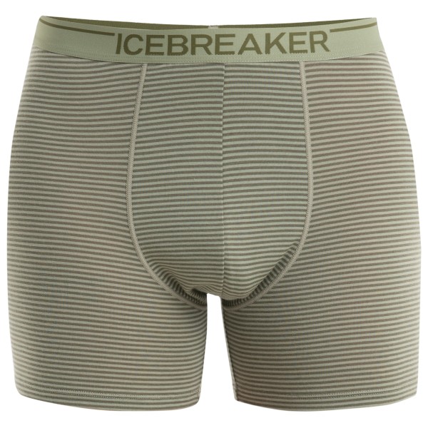 Icebreaker - Anatomica Boxers - Merinounterwäsche Gr L oliv von Icebreaker