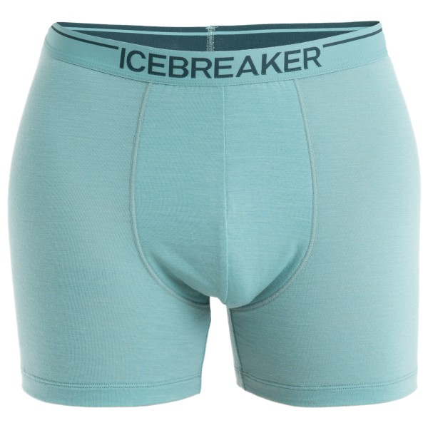 Icebreaker - Anatomica Boxers - Merinounterwäsche Gr S türkis von Icebreaker