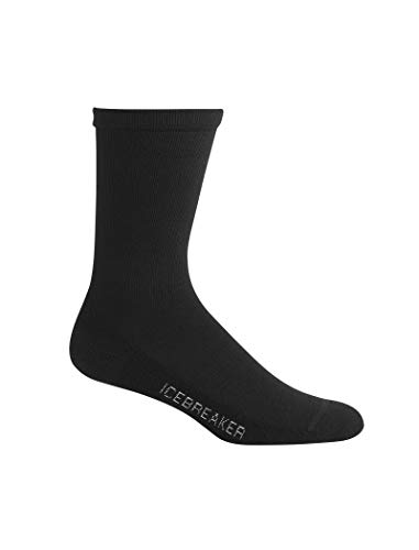 Icebreaker Damen Socken Lifestyle Light Crew, Black, S, IBN313001S von Icebreaker