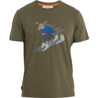 Icebreaker Herren Central Classic Ski Rider T-Shirt von Icebreaker