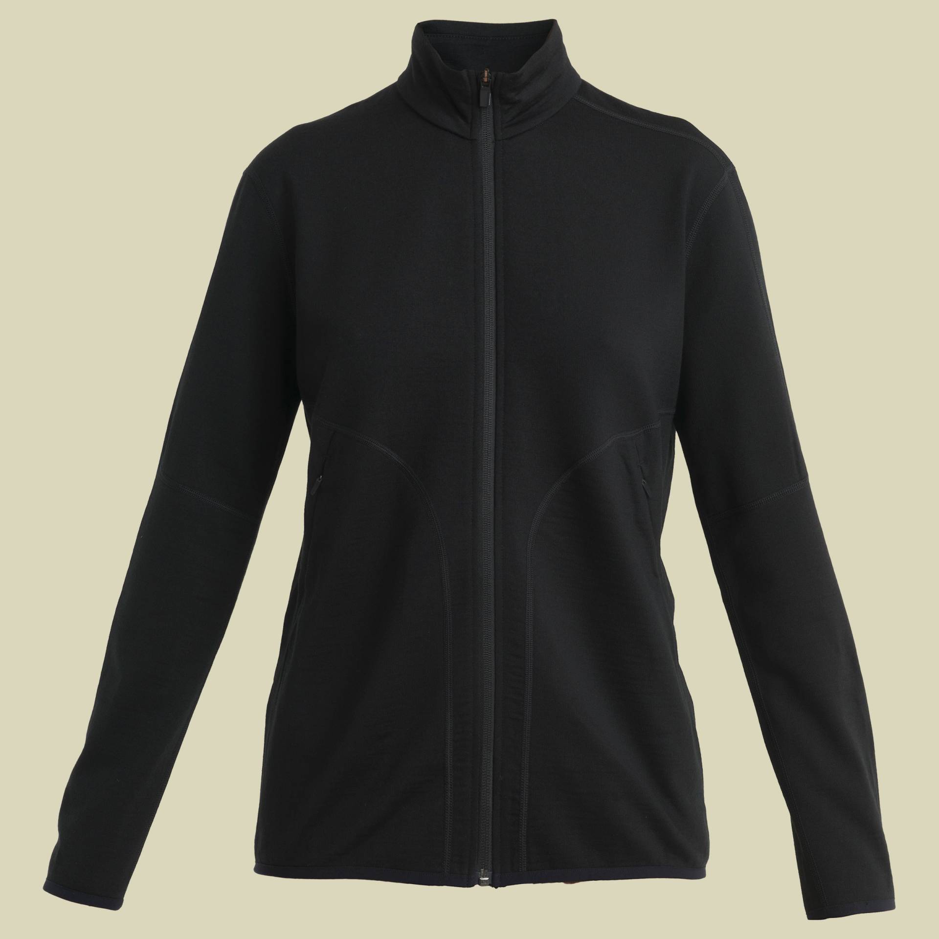 Merino 560 Realfleece Elemental II LS Zip Women Größe XL Farbe black von Icebreaker