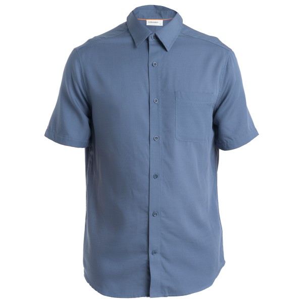 Icebreaker - Steveston S/S Shirt - Hemd Gr S blau von Icebreaker