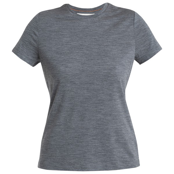 Icebreaker - Women's Merino 150 Tech Lite III S/S Tee - Merinoshirt Gr M grau von Icebreaker