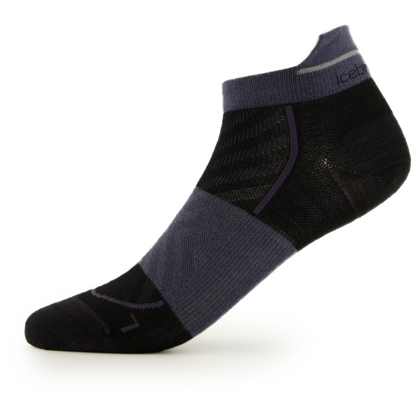 Icebreaker - Women's Merino Run+ Ultralight Micro - Laufsocken Gr L;M;S beige;gelb;schwarz von Icebreaker