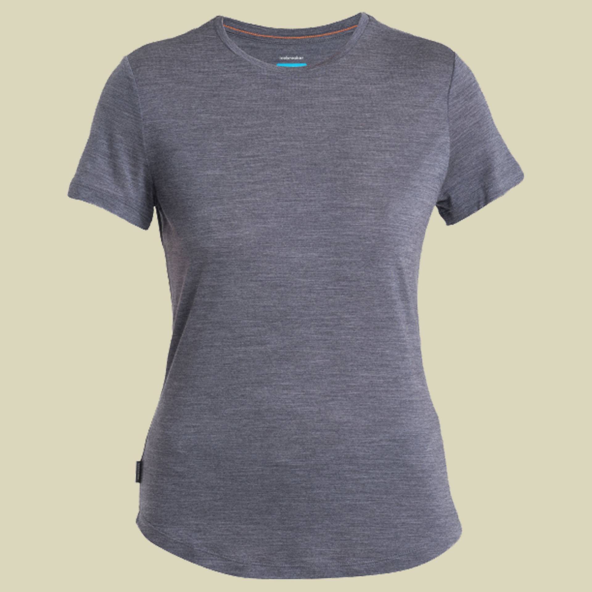 Merino 125 Cool-Lite Sphere III SS Tee Women blau hthr L - midnight navy hthr von Icebreaker