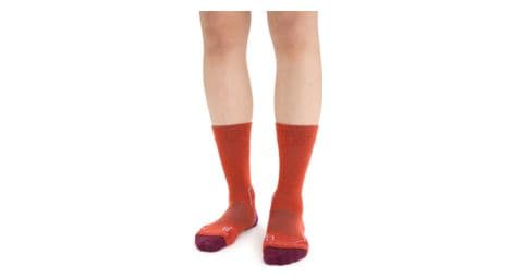 icebreaker hike  women s merino socks orange violet von Icebreaker