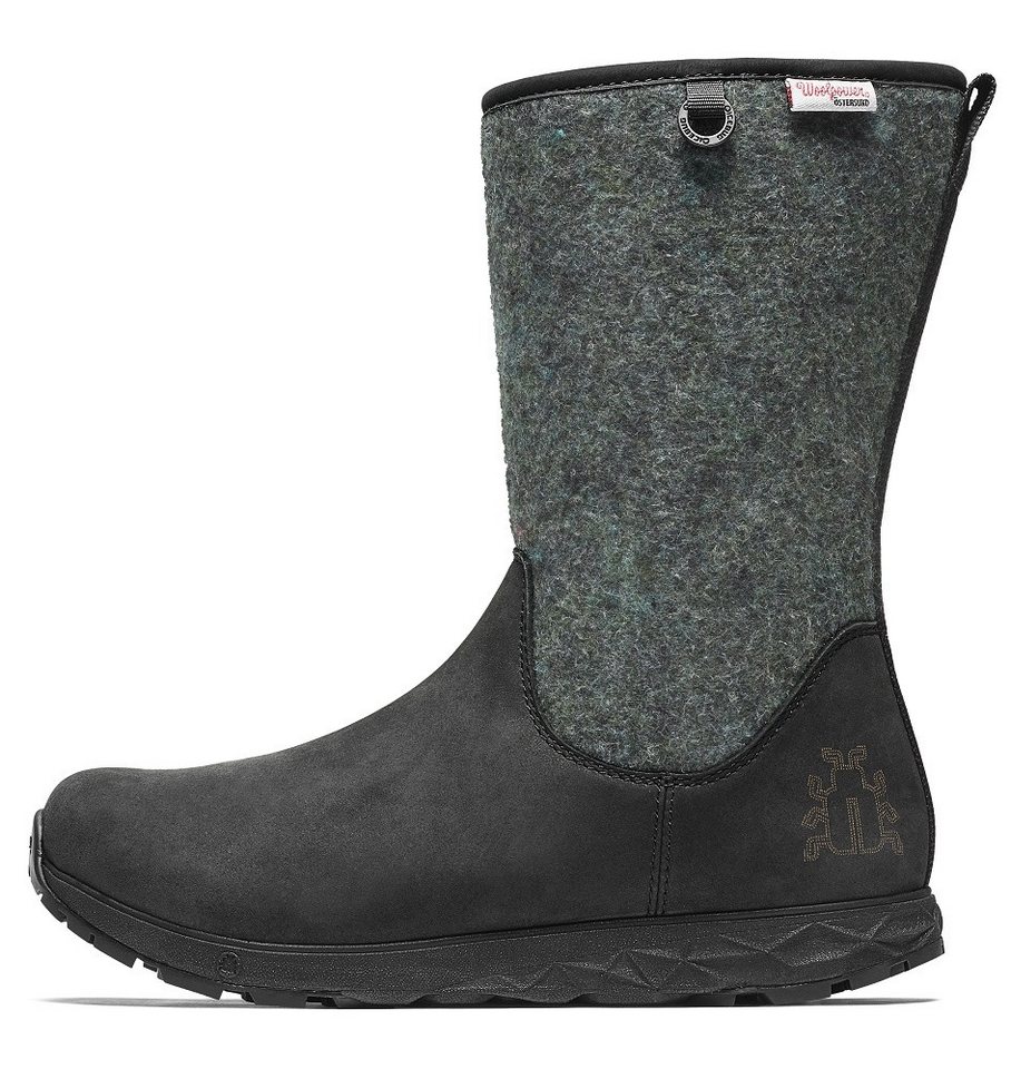 Icebug Winterstiefel Grove Woolpower W Michelin Wic wasserabweisend schwarz Wanderschuh von Icebug