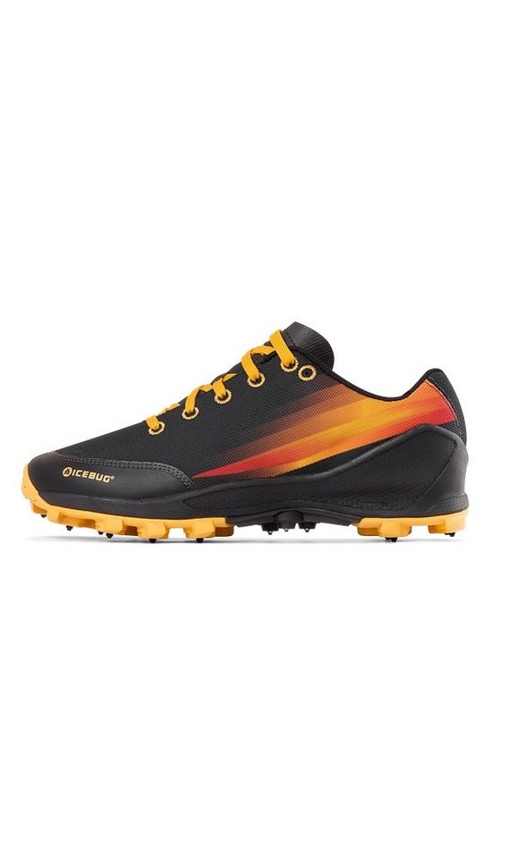 Icebug Zeal5 OLX - mit Spikes - schwarz/orange Herren Laufschuh von Icebug