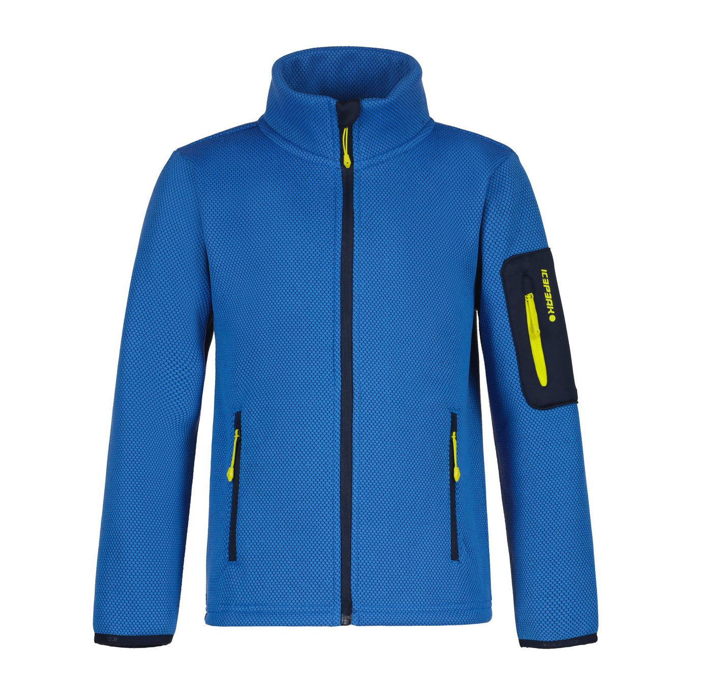 Icepeak Funktionsjacke K FLEECEJACKE KEVELAER mit hohem Stehkragen von Icepeak