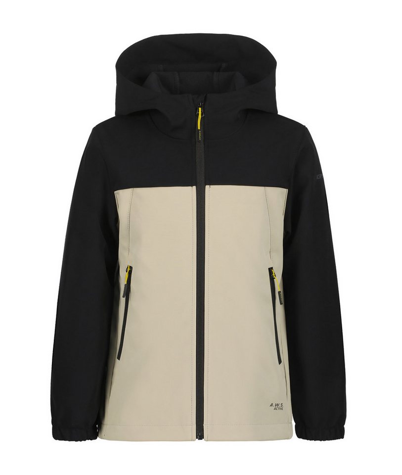 Icepeak Softshelljacke KONAN JR (1-St) aus winddichtem und wasserabweisendem Material von Icepeak