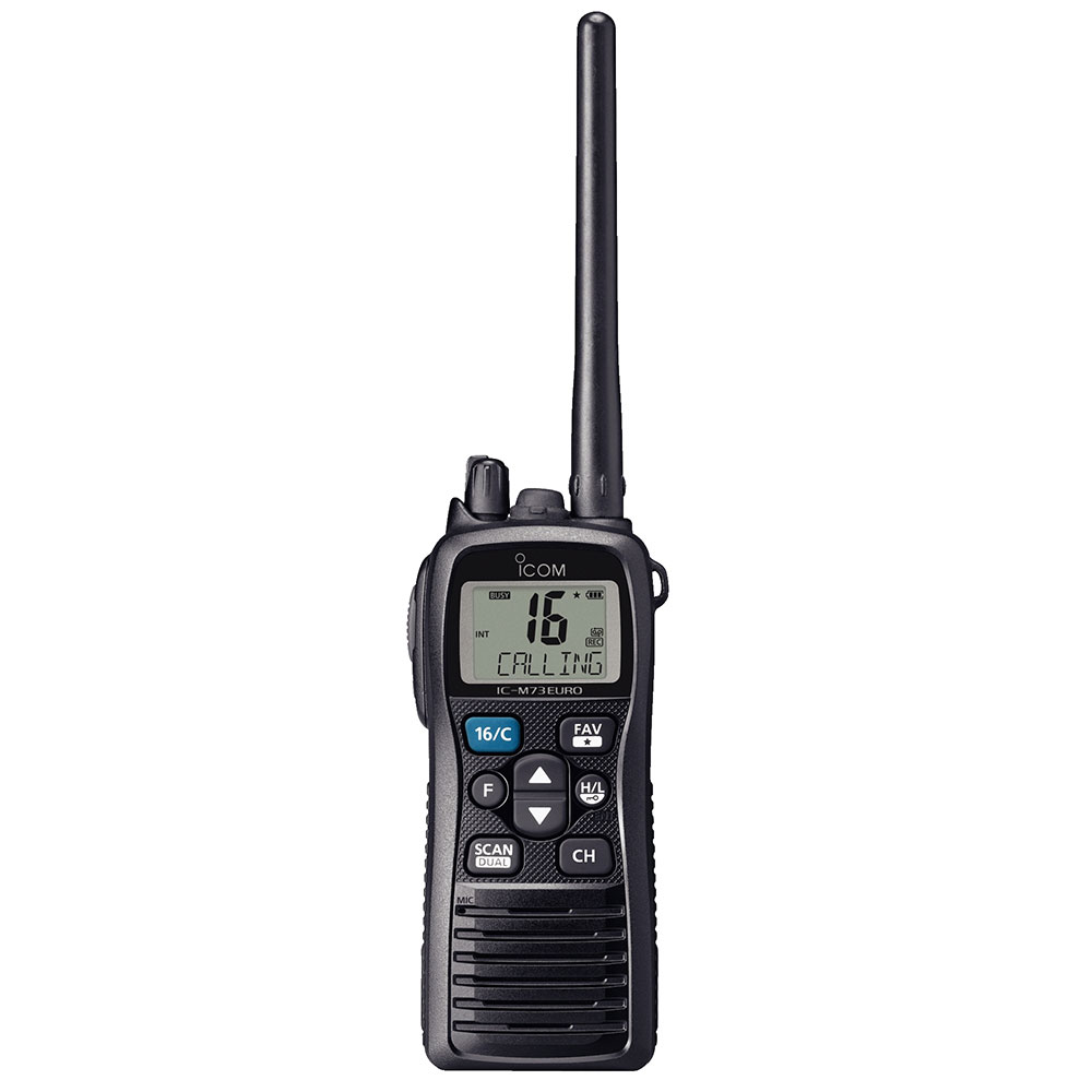 Icom Ic-m73euro Euro Plus Ic-m73euro Plus Vhf Walkie Talkie Durchsichtig von Icom
