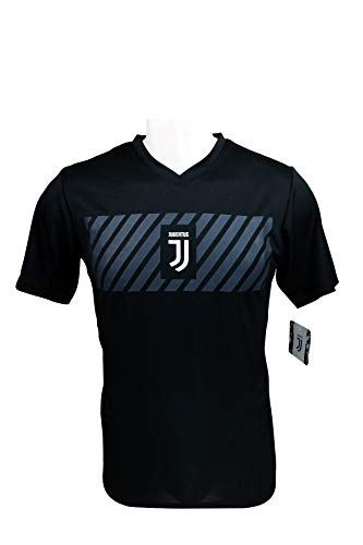 Icon Sports Herren-Trikot, kompatibel mit Juventus, offizielles Lizenzprodukt, Fußball-Poly-Trikot -01, blau, Large von Icon Sports Group
