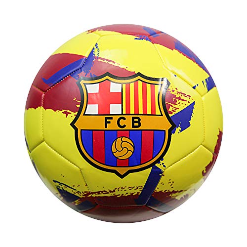 Icon Sports FC Barcelona Brush Team Fußball-Bürste, Gelb, 5 von Icon Sports
