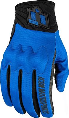 Icon Anthem 3, Handschuhe - Blau/Schwarz - L von Icon
