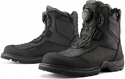 Icon Stormhawk, Kurzstiefel wasserdicht - Schwarz - 8 US von Icon