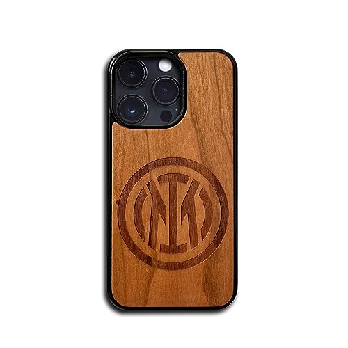 Iconic Puzzles Inter Cover Ufficiale In legno 100% sostenibile, Custodia Compatibile con iPhone 12 e 12 PRO Cover Sottile 6,1, Unisex-Erwachsener, Unisex-Kind Offizielles Inter Cover aus 100 % nachhaltigem Holz, Hülle kompatibel mit iPhone 12 und 12 PRO Slim Cover 6.1, Color legno, Large - von Iconic Puzzles