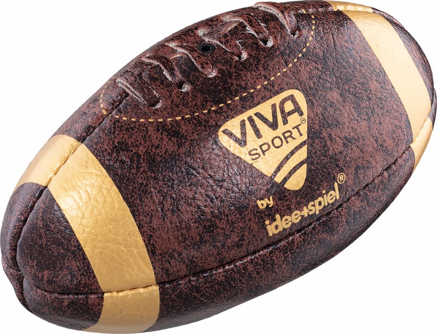 Idee+Spiel Spielball VIVA-SPORT Ball Football Mini-Football RETRO braun von Idee+Spiel