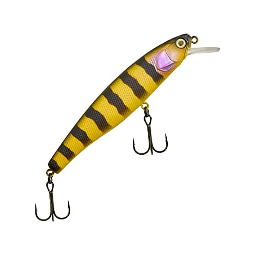 Illex Poisson Nageur Arnaud 100 F - 10cm - 16g - Zander Bee - Floating - 78373 von Illex