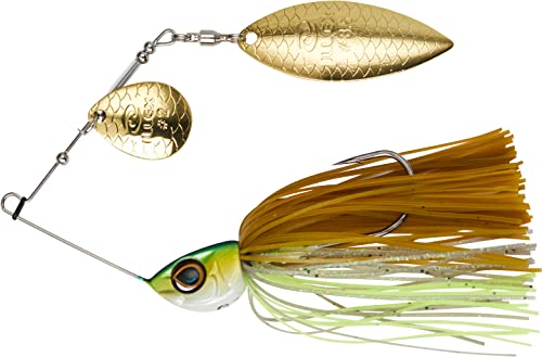 Illex Spinnerbait Crusher Jr - 20g - Chartreuse Pumpkin Craw - Sinking - 75214 von Illex