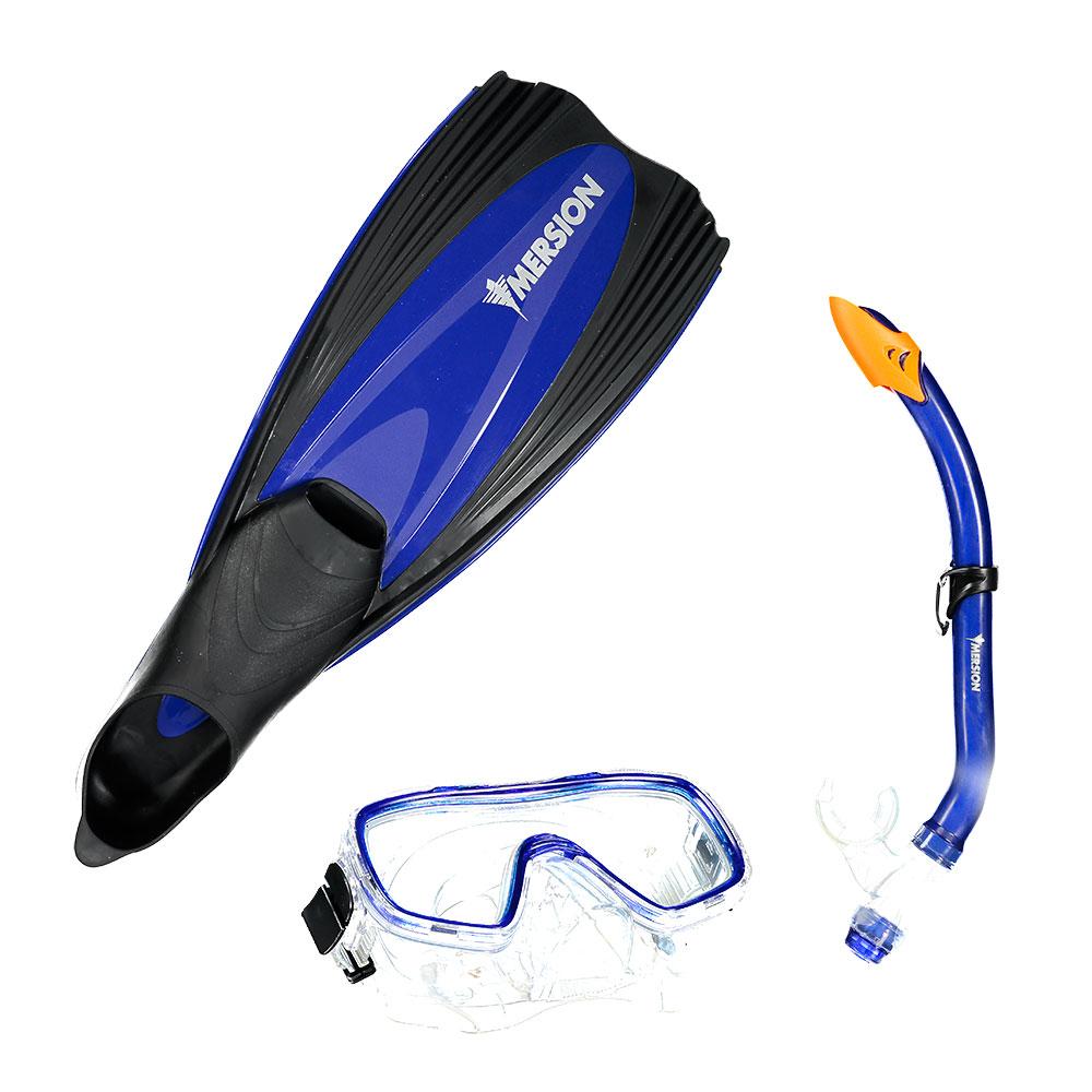 Imersion Dolphin Kit Snorkeling Set Blau,Schwarz EU 38-39 von Imersion