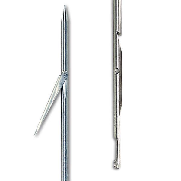 Imersion Tahitian Spear 6.5 Mm Inox 200 Milled Heel Silber 130 cm von Imersion