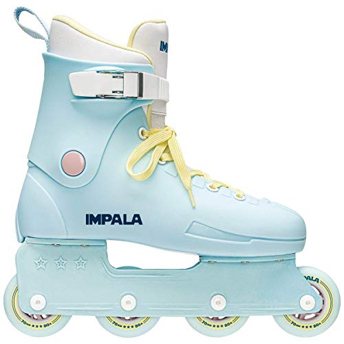 Impala Lightspeed Inline Skate (US 5 / EU 36 / UK 3, Sky Blue/Yellow) von Impala