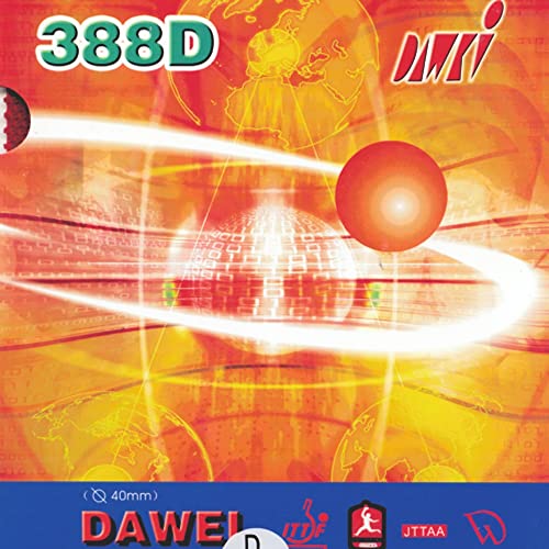 DAWEI 388D (1,0 mm - schwarz) | China Tischtennis Belag | ITTF | TT-Spezial - Schütt Tischtennis von Imperial