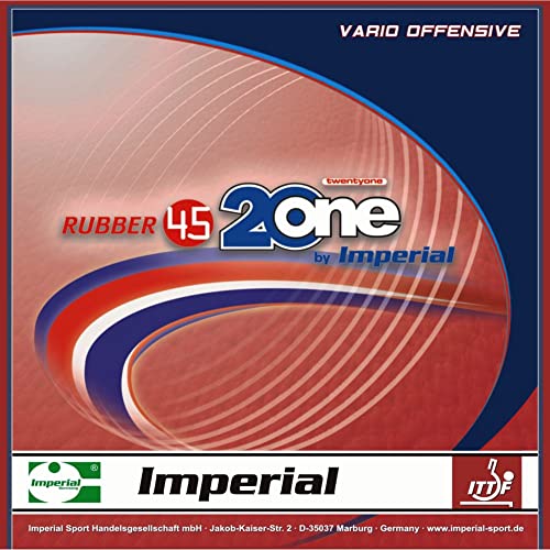 Imperial 20 one 45 (1,8 mm - schwarz) | - Japan Tischtennis Belag | ITTF | TT-Spezial - Schütt Tischtennis von Imperial