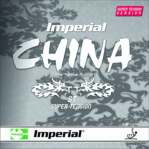 Imperial China ST Super Tension (1,5 mm - schwarz) | - China Tischtennis Belag | ITTF | TT-Spezial - Schütt Tischtennis von Imperial
