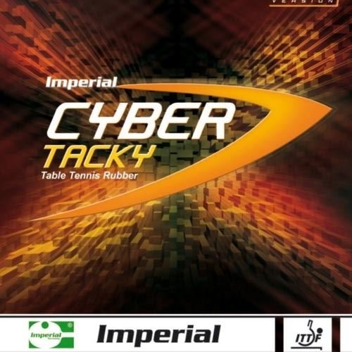 Imperial Cyber Tacky Medium - Magic (1,8 mm - schwarz) | - China Tischtennis Belag | ITTF | TT-Spezial - Schütt Tischtennis von Imperial