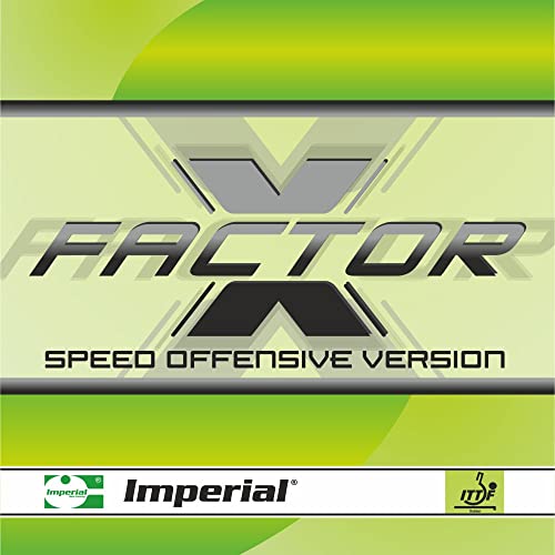 Imperial Factor Speed Offensiv Version (2,1 mm - schwarz) | - China Tischtennis Belag | ITTF | TT-Spezial - Schütt Tischtennis von Imperial