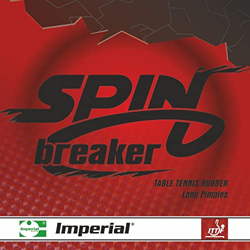 Imperial Spinbreaker (OX - schwarz) | - China Tischtennis Belag | ITTF | TT-Spezial - Schütt Tischtennis von Imperial