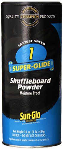 Sun-Glo Speed 1 (Super Glide Wax) Shuffleboard Tischpulver, 473 ml Dose von Imperial