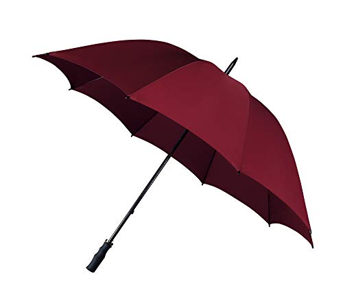 Impliva Falcone Regenschirm, 130 cm, Burgunderrot von Impliva