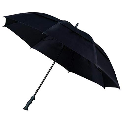 Impliva Falcone Regenschirm, 130 cm, Schwarz von Impliva