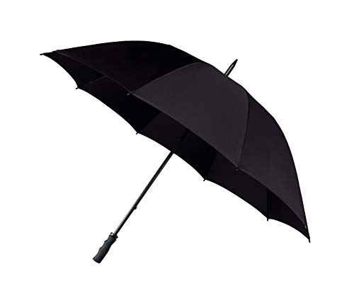 Impliva Falcone Regenschirm, 130 cm, Schwarz von Impliva