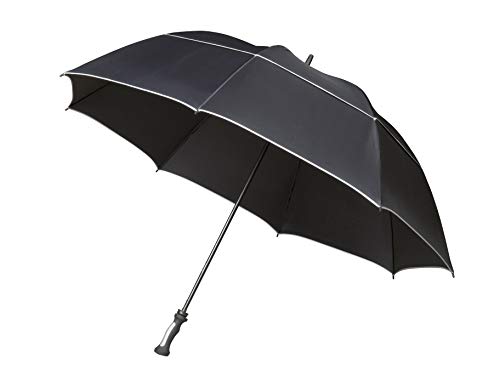 Impliva Falcone Regenschirm, 140 cm, Schwarz von Impliva