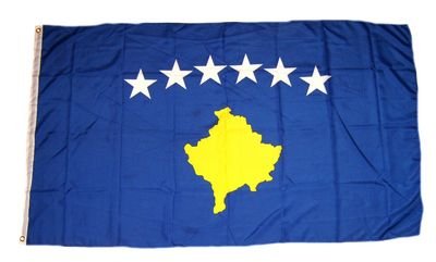 Fahne / Flagge Republik Kosovo 90 x 150 cm Flaggen [Misc.] von Import