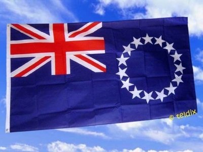 Fahne Flaggen COOK ISLANDS 150x90cm von Import