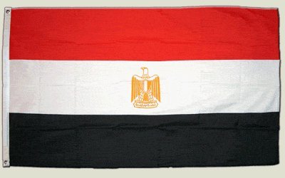 Flagge Ägypten - 90 x 150 cm von Import