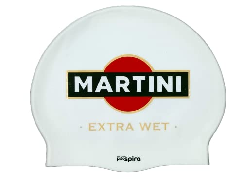 Silikonbadekappe Martini | Schwimmkappe | Bademütze | Badekappe | Bademütze | Badekappe | Kunst und Schwimmen von Imspira