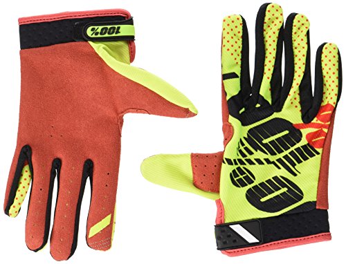 Inconnu 100% Ridefit Handschuhe Unisex Erwachsene, Gelb/Schwarz, fr: XL (Größe Hersteller: XL) von Inconnu