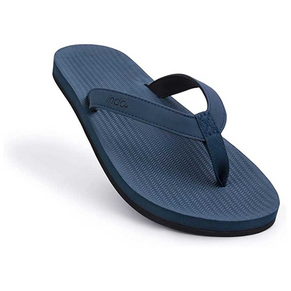 Indosole Essentials Flip Flops Blau EU 39-40 Mann von Indosole