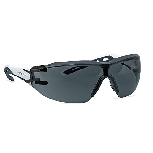 Schutzbrille getönt Infield Protor Outdoor Sonnenschutzbrille Arbeitsbrille UV-Schutz UV400 Beschlagfrei, antistatisch, kratzresistent, Sonnenbrille Sport von Infield Safety GmbH