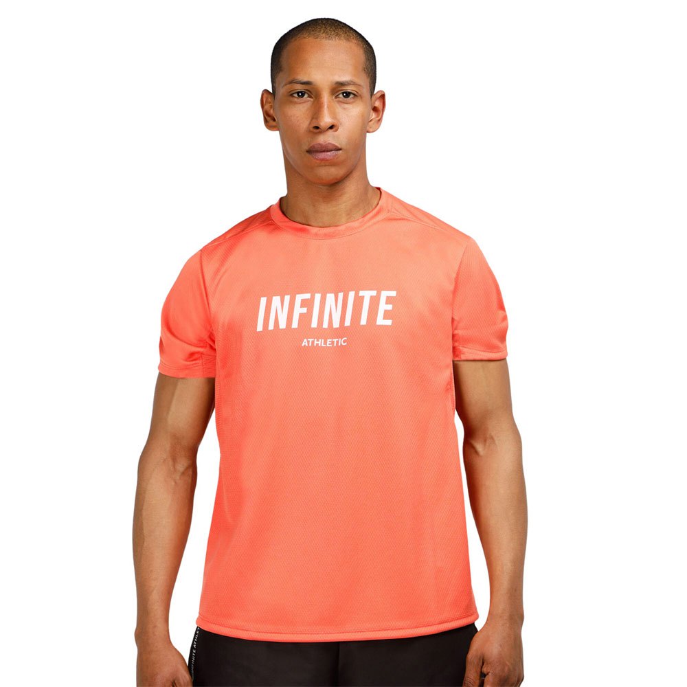 Infinite Athletic Training Short Sleeve T-shirt Orange L Mann von Infinite Athletic