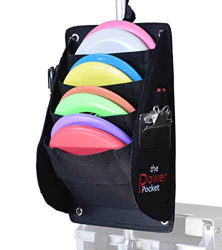 Infinite Discs Power Pocket - Disc Golf Cart Putter Tasche für Scheiben und Zubehör von Infinite Discs