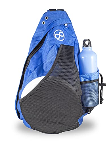 Infinite Discs, Slinger Disc, Golf-Rucksack für schnelle Disc-Aufbewahrung, 6-12 Scheiben, In deiner Tasche, Blau von Infinite Discs