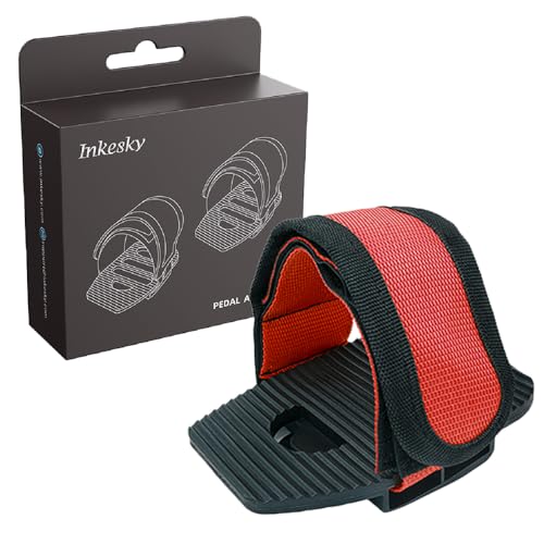 Zehenclips, Konverter und Adapter, kompatibel mit Peloton Bike für normale Schuhe von Inkesky