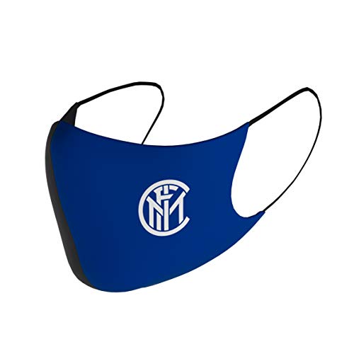 Inter, Unisex-Gesichtsmaske, Erwachsener, Blau, 3 Stück von Inter